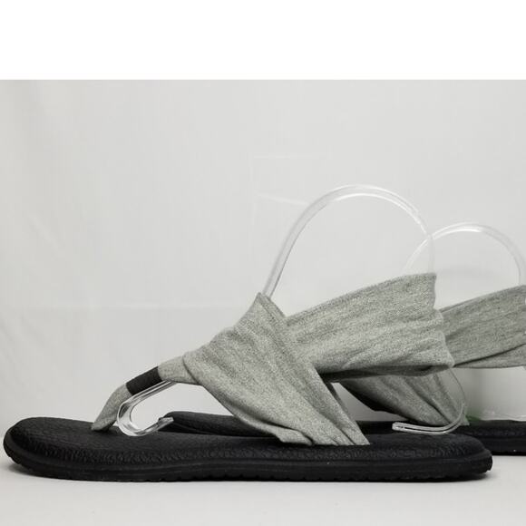 Sanuk Women's Yoga Sling 2 Sandals Size 10  Grey NWT - Picture 1 of 9